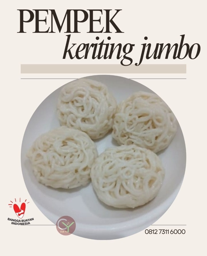 Pempek Keriting Jumbo