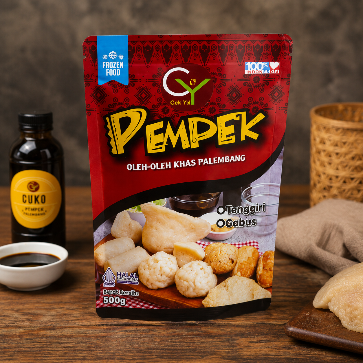 Paket pempek Cek Ya